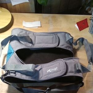 (433) Pet, Kurgo Charcoal and Teal Dog Harness